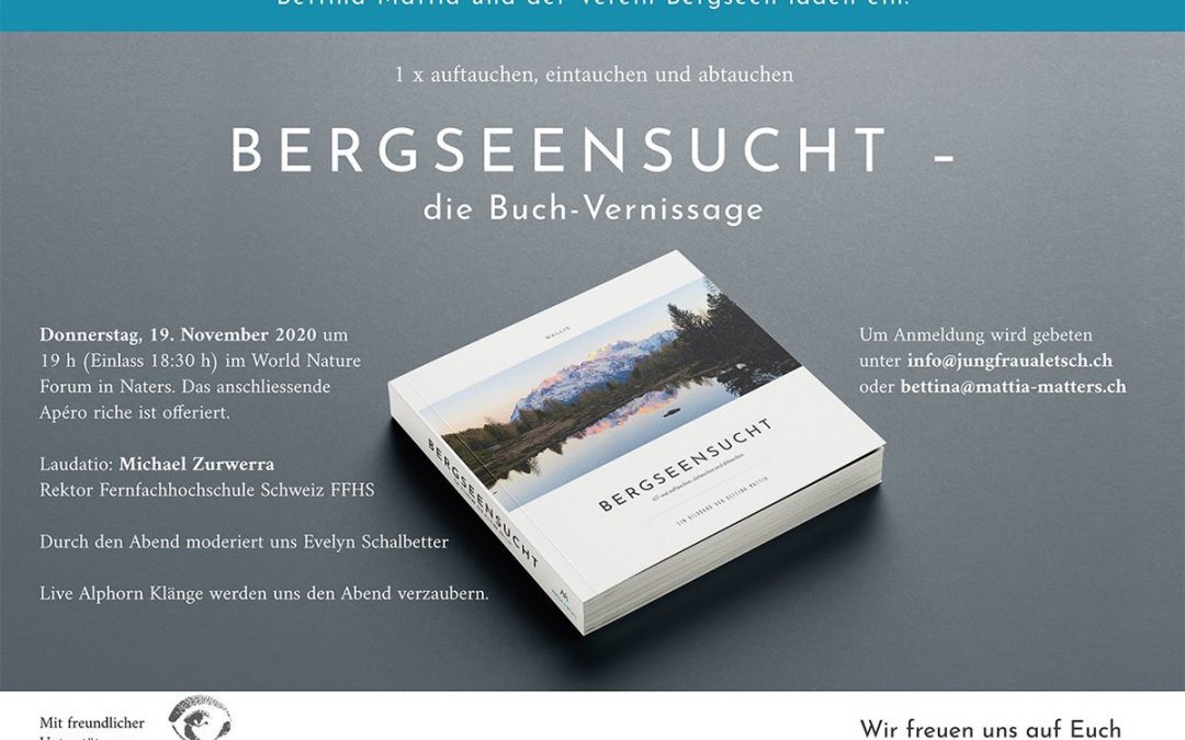 Buchvernissage BERGSEENSUCHT